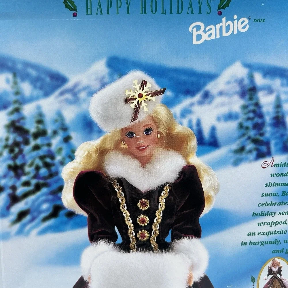 Vintage 1996 BARBIE Happy Holidays Special Edition #15646 New In Box